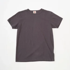 "Renewed" MIDIUM WEIGHT 2P S/S T-SHIRT - Charcoal